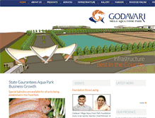 Tablet Screenshot of godavariaqua.com